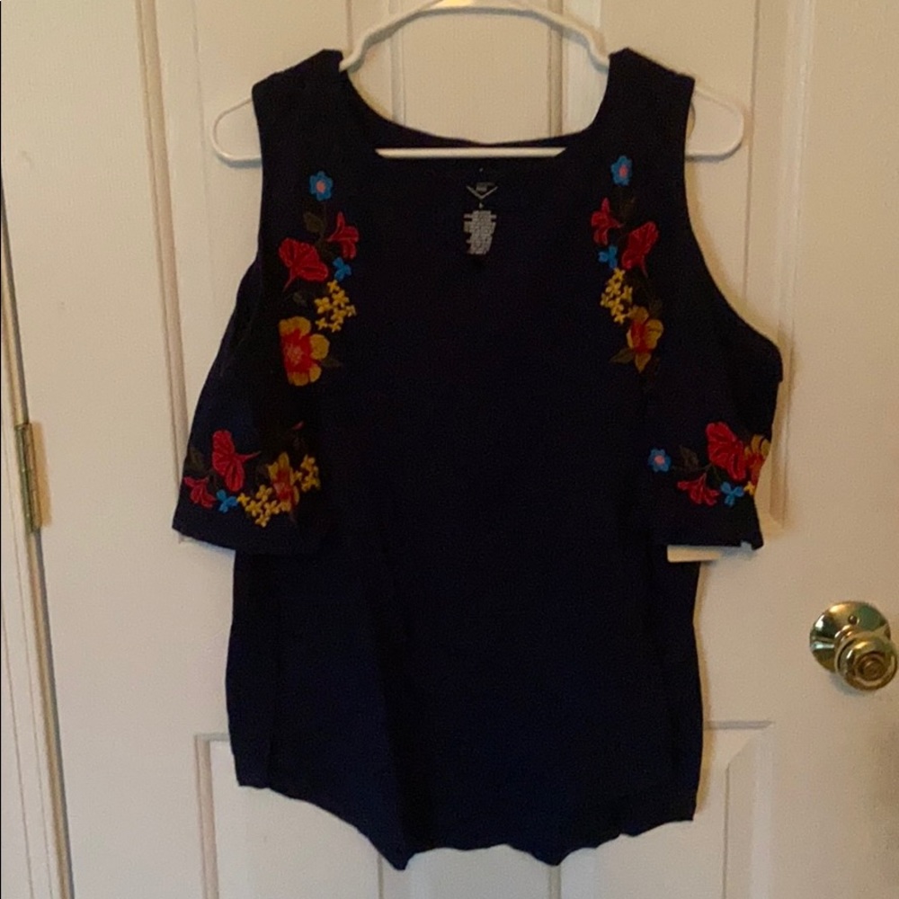 Off the shoulder blouse